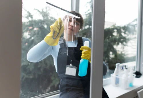 Nettoyage de vitres intérieures et extérieures à Dambenois
